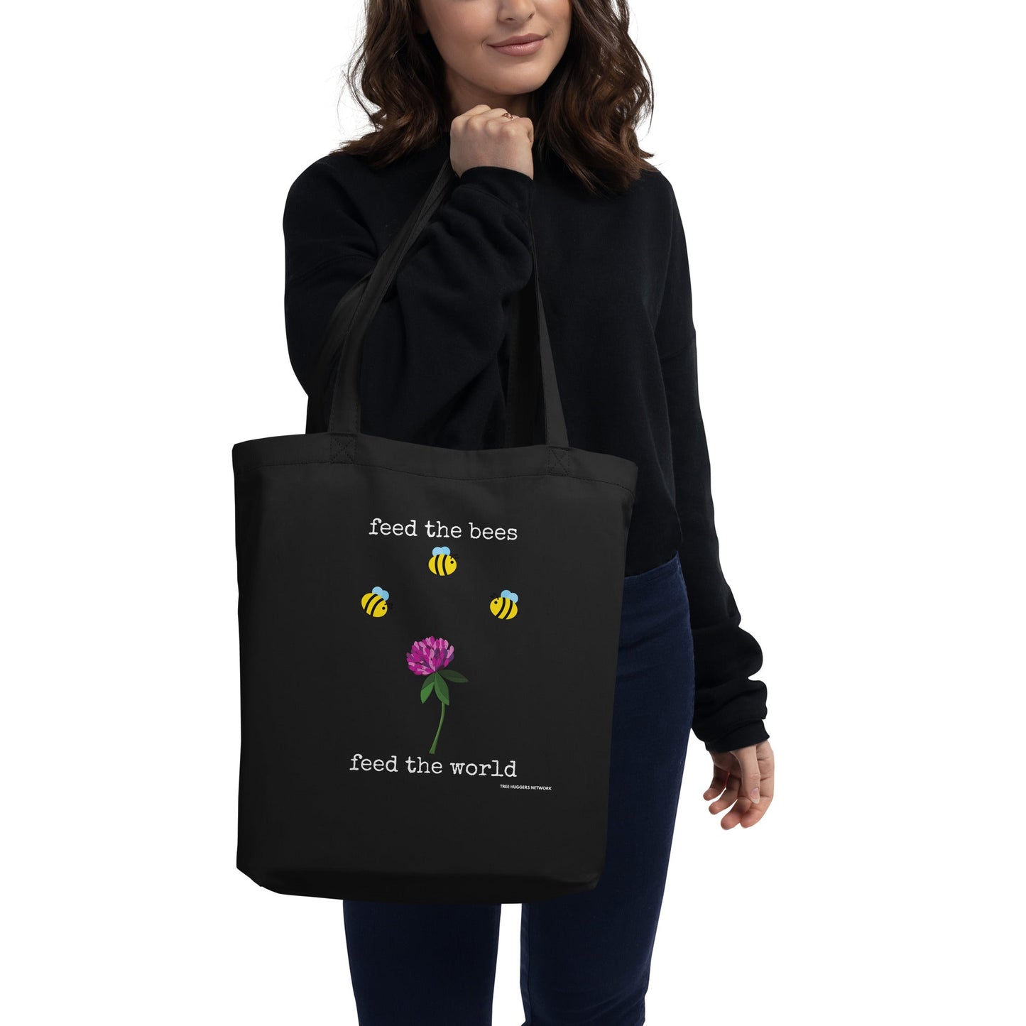 Organic Cotton Tote Bag - feed the bees, feed the world - Treehugger network