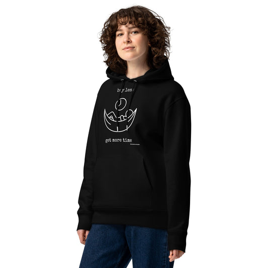 Unisex Organic Cotton Hoodie - buy less, get more time - Treehugger network