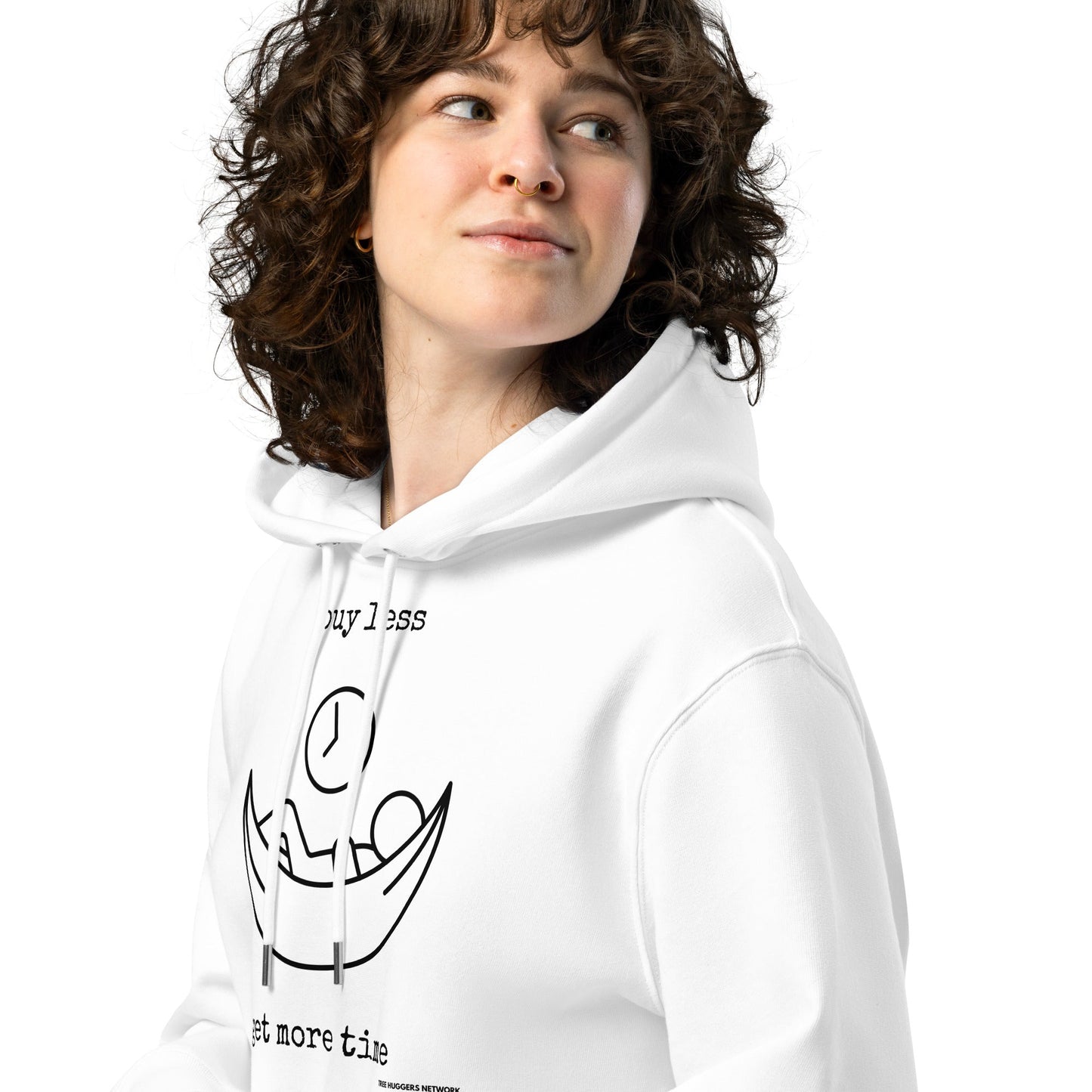 Unisex Organic Cotton Hoodie - buy less, get more time - Treehugger network