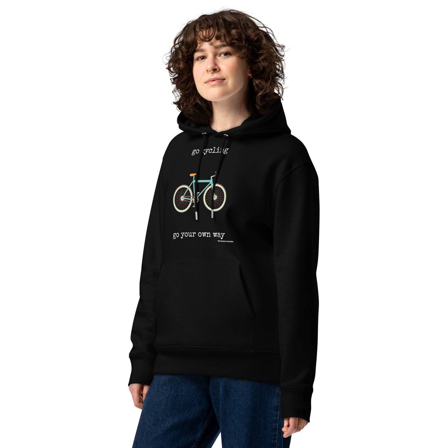 Unisex Organic Cotton Hoodie - go cycling, go your own way - Treehugger network