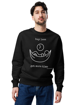 Unisex Organic Cotton Sweatshirt - buy less, get more time